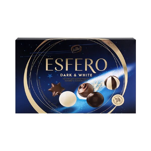 Конфеты Esfero Dark&White 120г