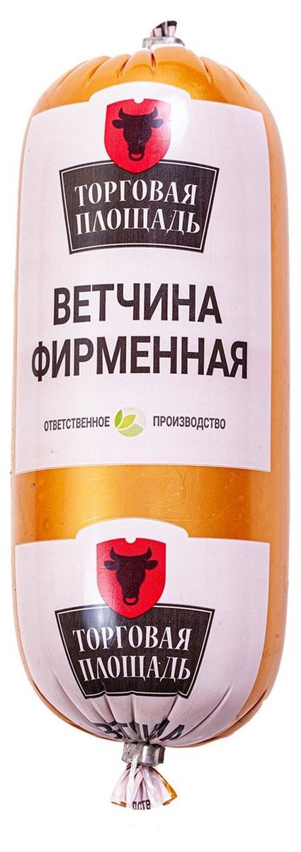 

Ветчина Торговая площадь Фирменная вареная, 350 г
