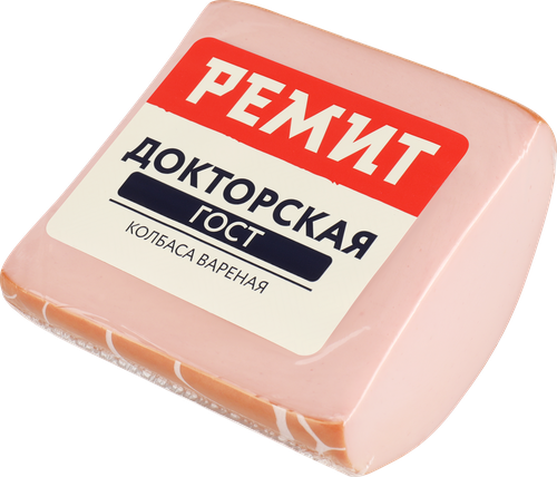 

Колбаса варёная Докторская Ремит ГОСТ 400 г