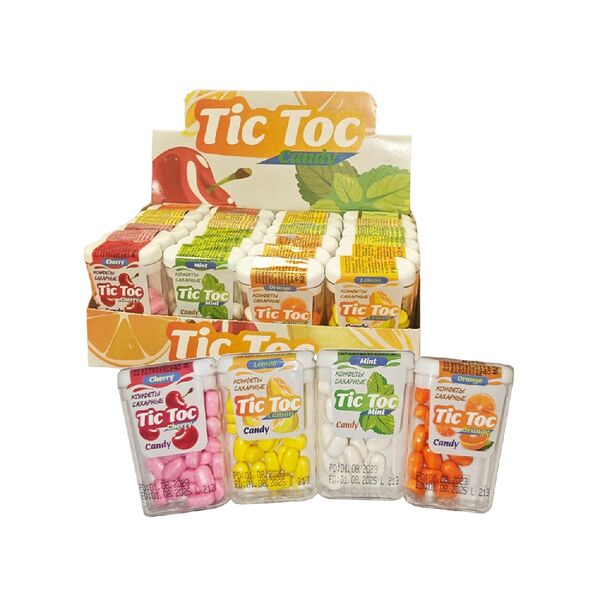 Конфеты сахарные Tic Toc 12г
