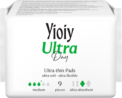 Прокладки Yioiy Ultra дневные 9 шт