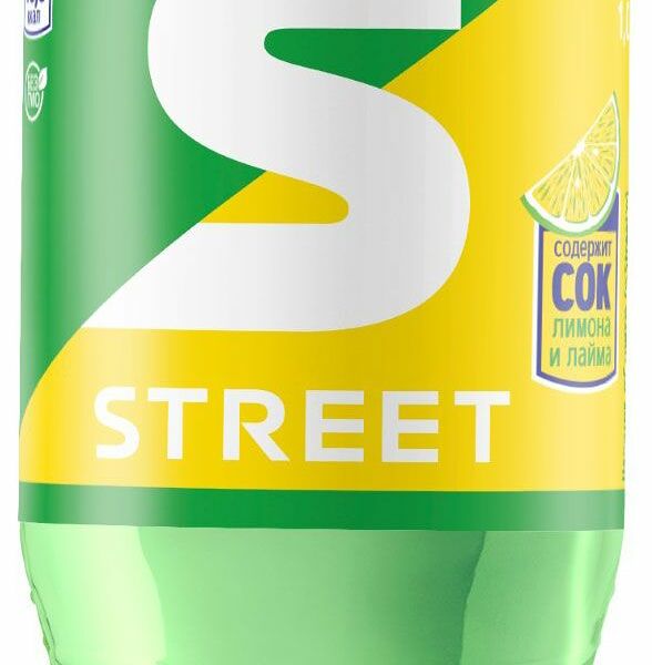 Напиток сильногазированный Street, 1000 мл