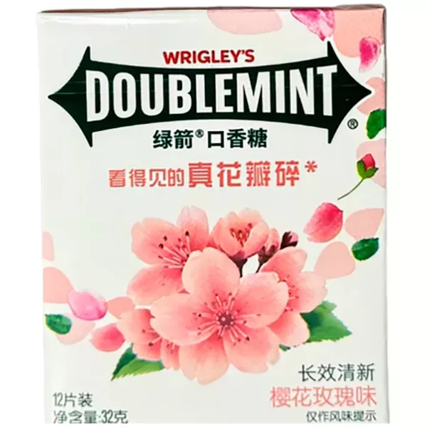 

Резинка жевательная Wrigley's Doublemint сакура 12 шт.