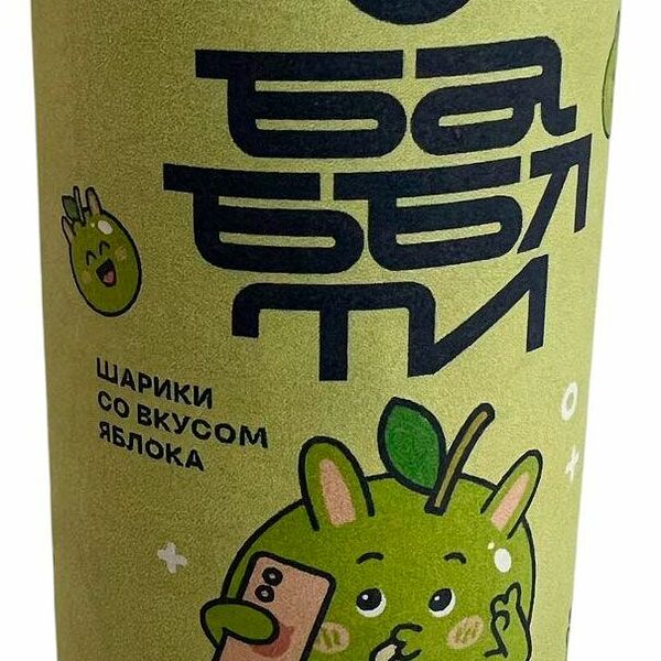 Напиток Floris Бабл ти с чаем сенча с экстрактом мяты и шариками со вкусом яблока 330 мл