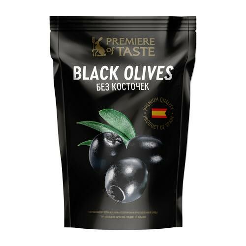 Маслины Premiere of Taste без косточки 170 г