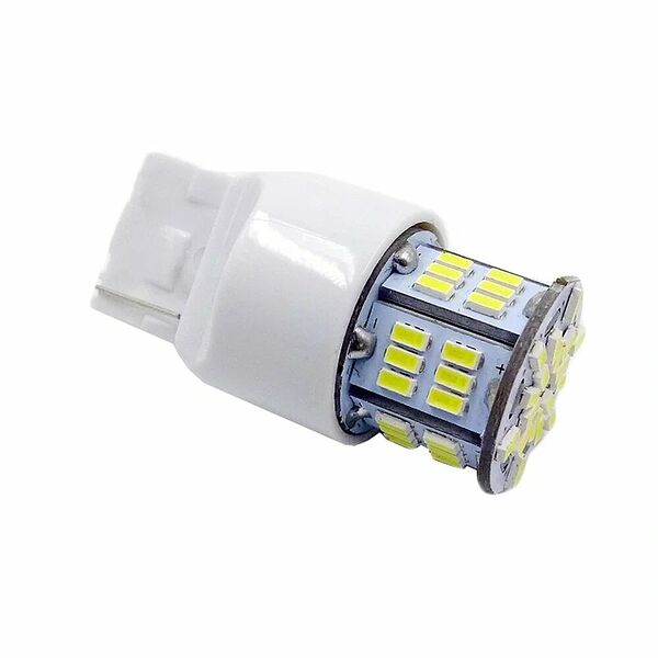 T20 T113B /белый/(W3х16D) 54SMD 3014, 2 contact, коробка 2 шт.