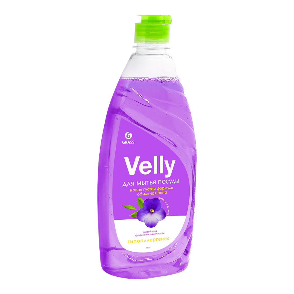 

Средство для мытья посуды Grass Velly Бархатная фиалка 500 мл