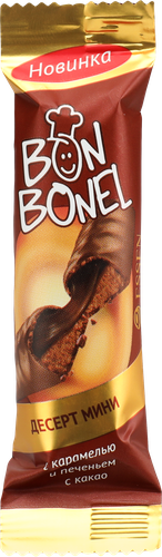 

Конфеты Essen Bon Bonel Десерт мини с карамелью и печеньем с какао, вес