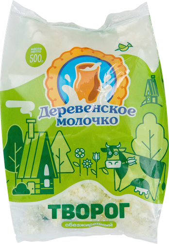 

Творог Деревенское молочко 1.8% 500 г