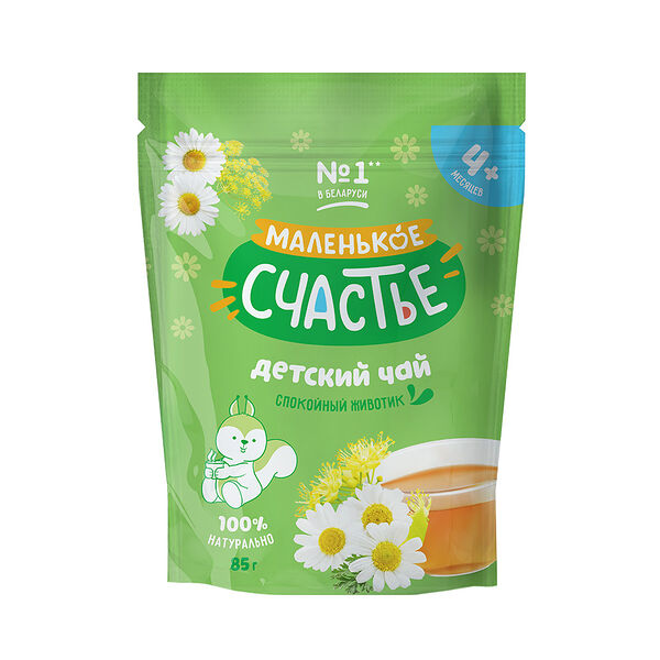 Чай Маленькое счастье Яблоко-Фенхель-Ромашка-Липовый 85г ДП