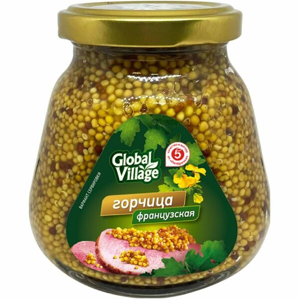 Горчица Global Village Французская 270 г