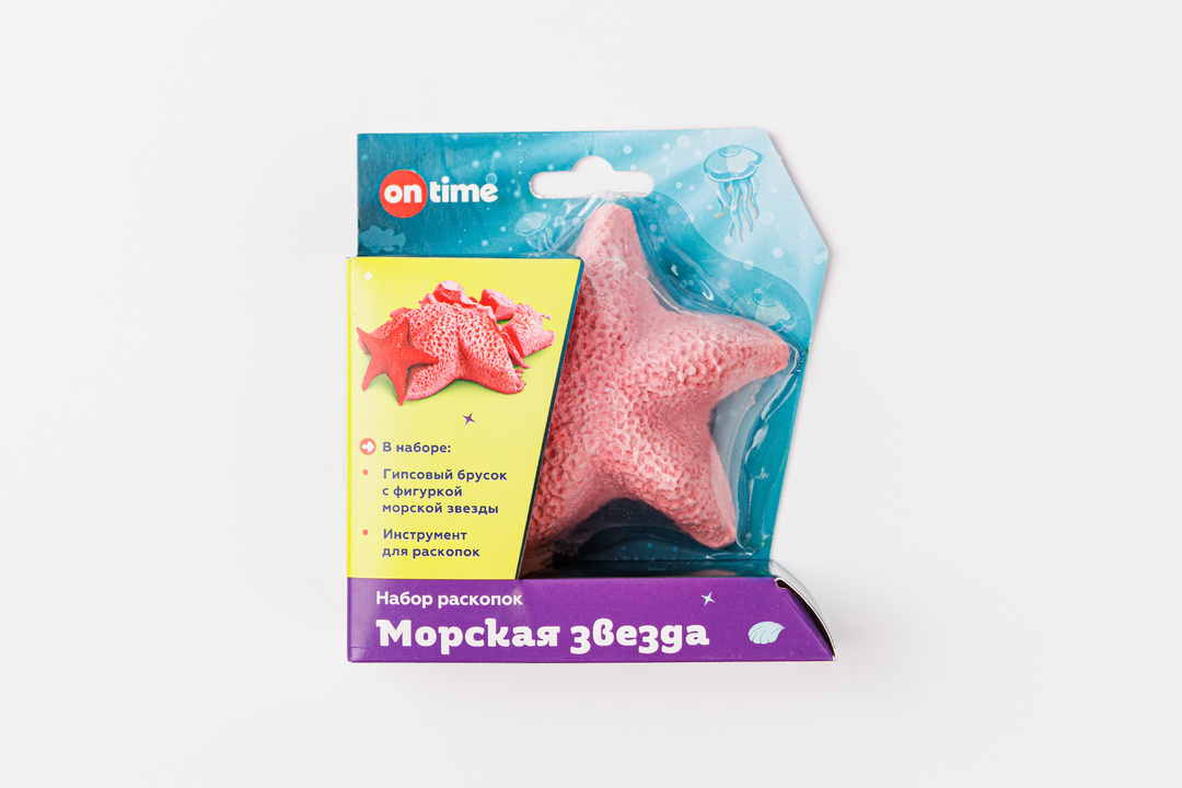 

Набор для раскопок On time Морская звезда