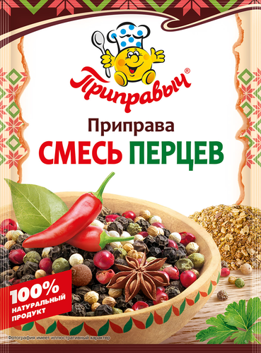 

Приправа Приправыч Смесь перцев 15 г