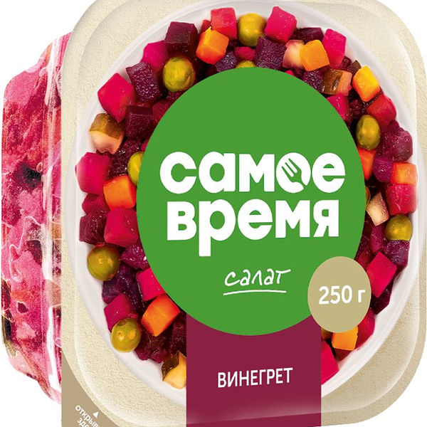 Салат Санта Бремор Винегрет с квашеной капустой 250 г