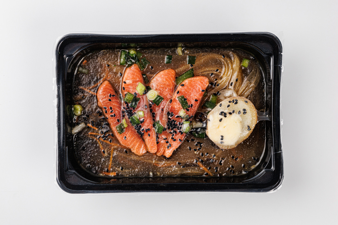 

Рамен с форелью ВкусВилл замороженный 500 г