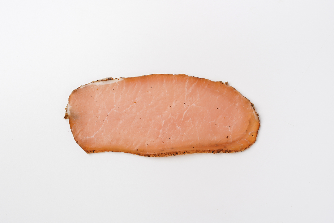 

Филей свиной ВкусВилл сырокопченый нарезка 110 г