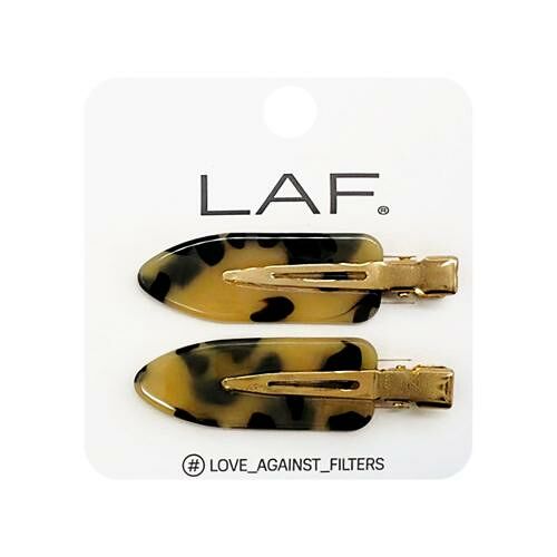 Зажимы для волос Laf Леопард 2 шт