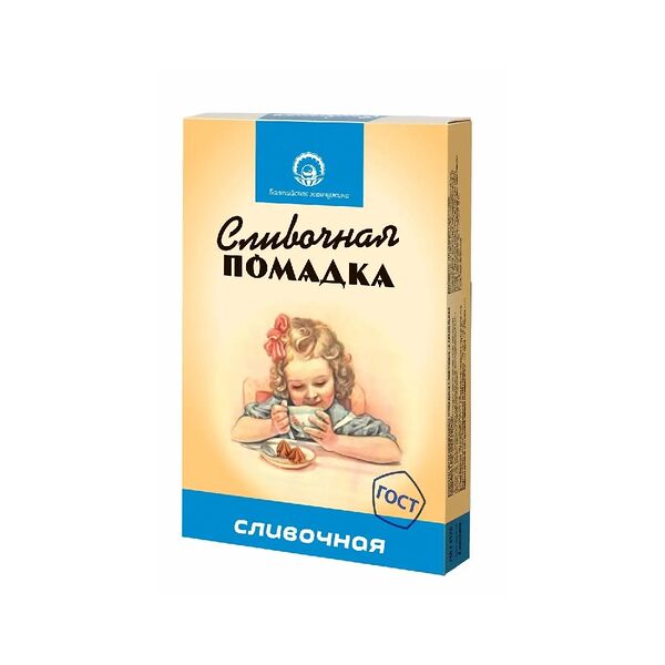 Конфеты неглаз помадные сливоч Помадка сливочная 150г