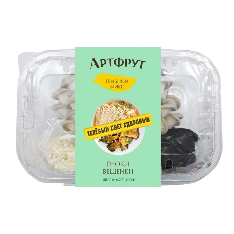 

Микс грибной Artfruit еноки-вешенки свежие 250 г