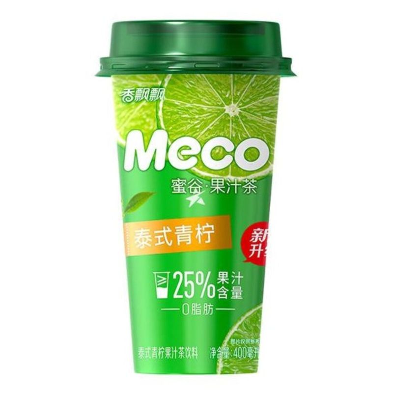 

Напиток Meco фруктовый чай со вкусом лимон-лайм 400 мл