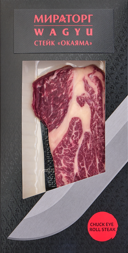 

Стейк Мираторг Окаяма Wagyu 240 г