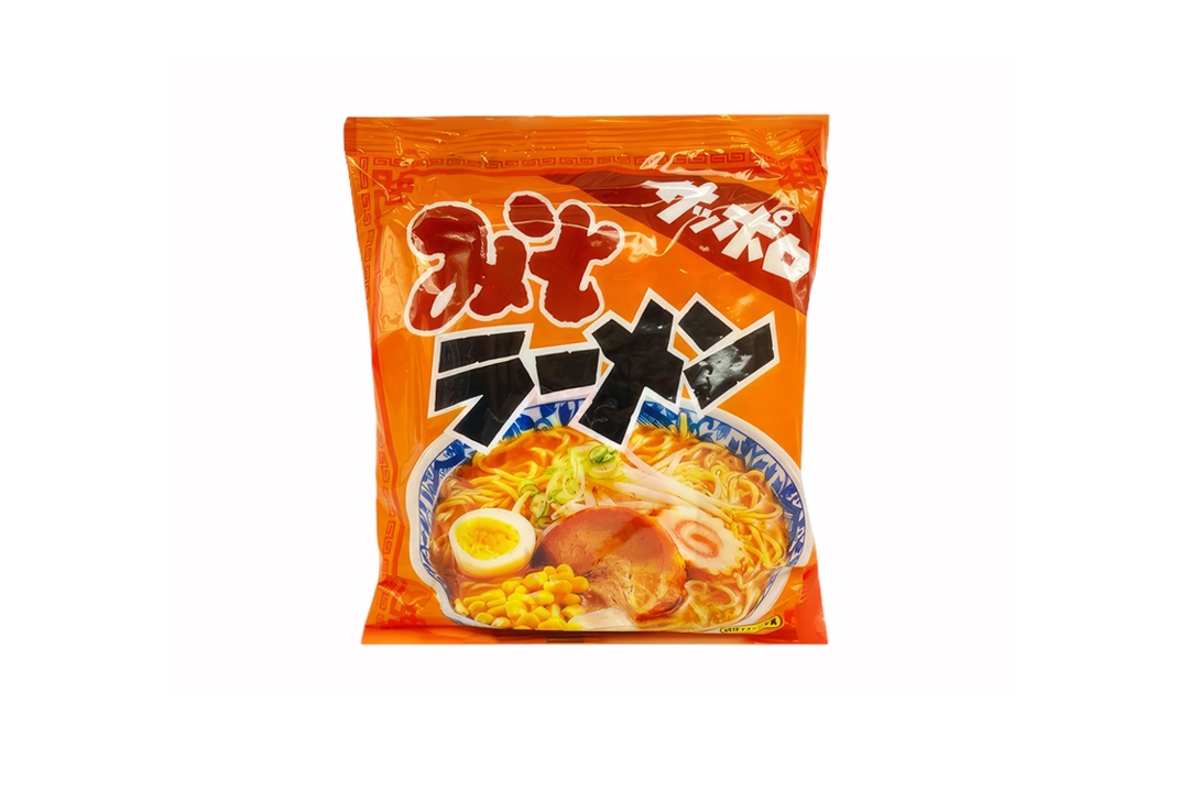 

Лапша Sunaoshi с бульоном из мисо-пасты Sapporo Miso 84 г