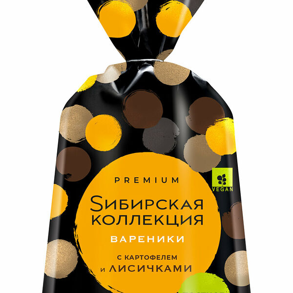 Вареники Сибирская коллекция с картофелем и лисичками 700 г