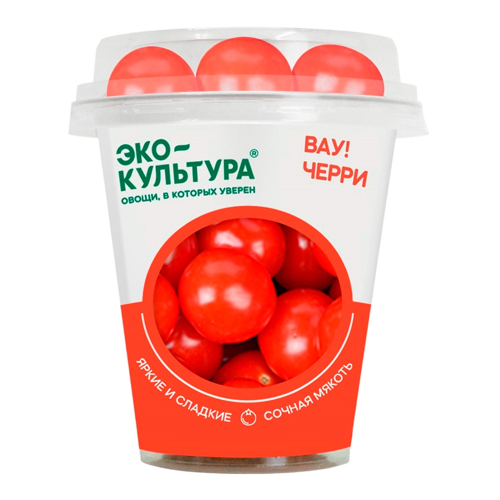 

Томаты Эко-культура Черри Вау! красные 200 г