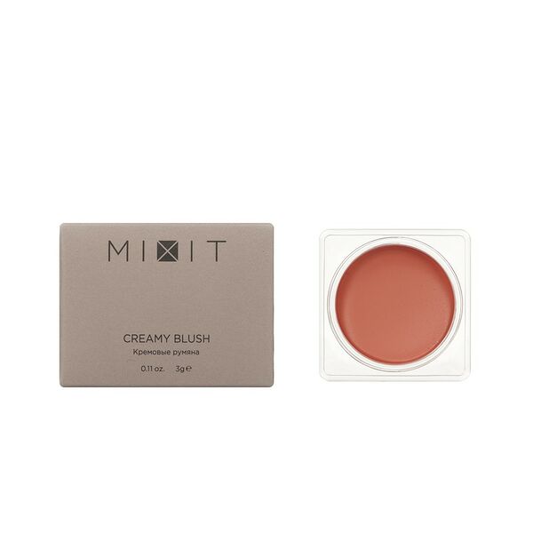 Румяна для лица Mixit Creamy Blush 02 Romance кремовые 3 г