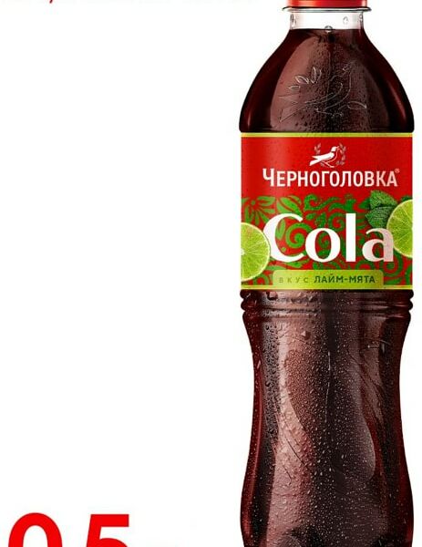 Напиток Черноголовка Кола Лайм-Мята 500мл
