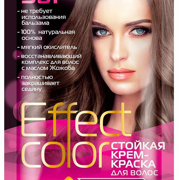 Крем-краска для волос Effect Color Мокко тон 4.36, 50 мл