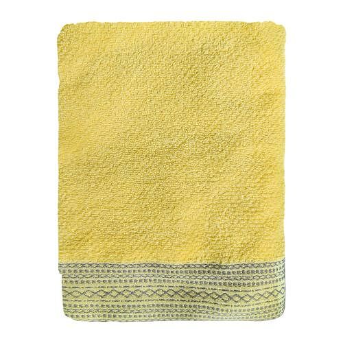 Полотенце Wellfort махровое желтое 30x50 см