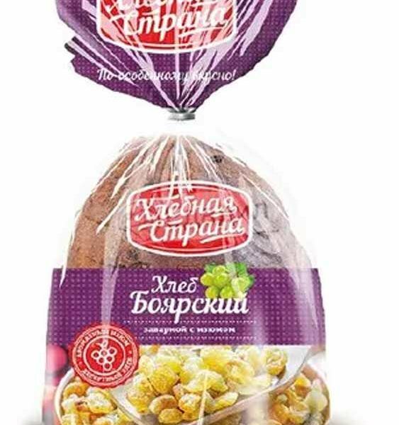 Хлебная страна хлеб Боярский с изюмом