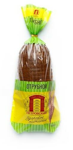 Хлеб Хлебокомбинат Петровский Отрубной в нарезке