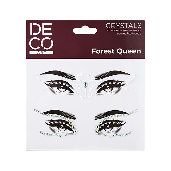 Кристаллы для лица и тела `DECO.` CRYSTALS by Miami tattoos (Forest Queen) 1 шт