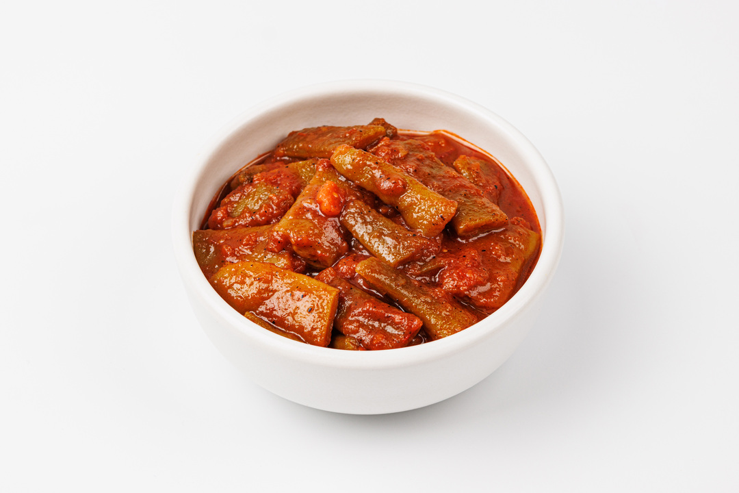 

Фасоль стручковая крупная, с овощами 360 г