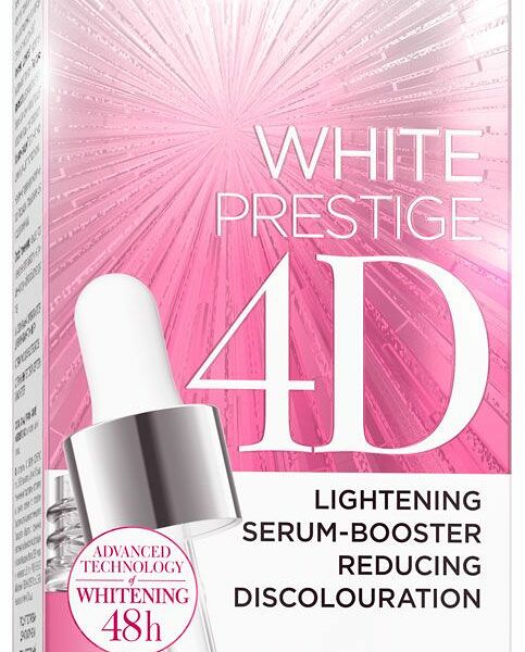 Сыворотка-бустер для лица `EVELINE` WHITE PRESTIGE 4D против пигментных пятен 18 мл