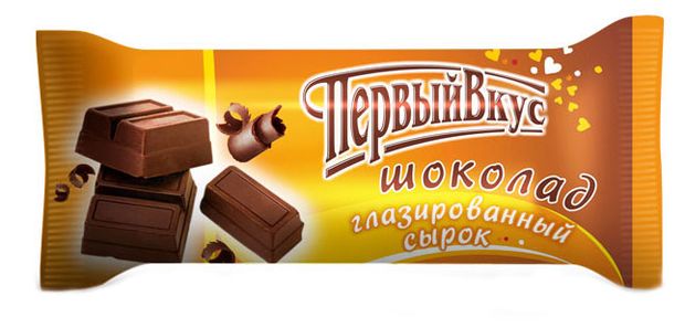 

Сырок глазированный Первый вкус с шоколадом 18% 40 г