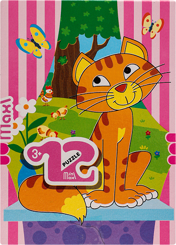 Пазлы Степ Пазл Mini-maxi 12 элементов 1 шт. в ассортименте