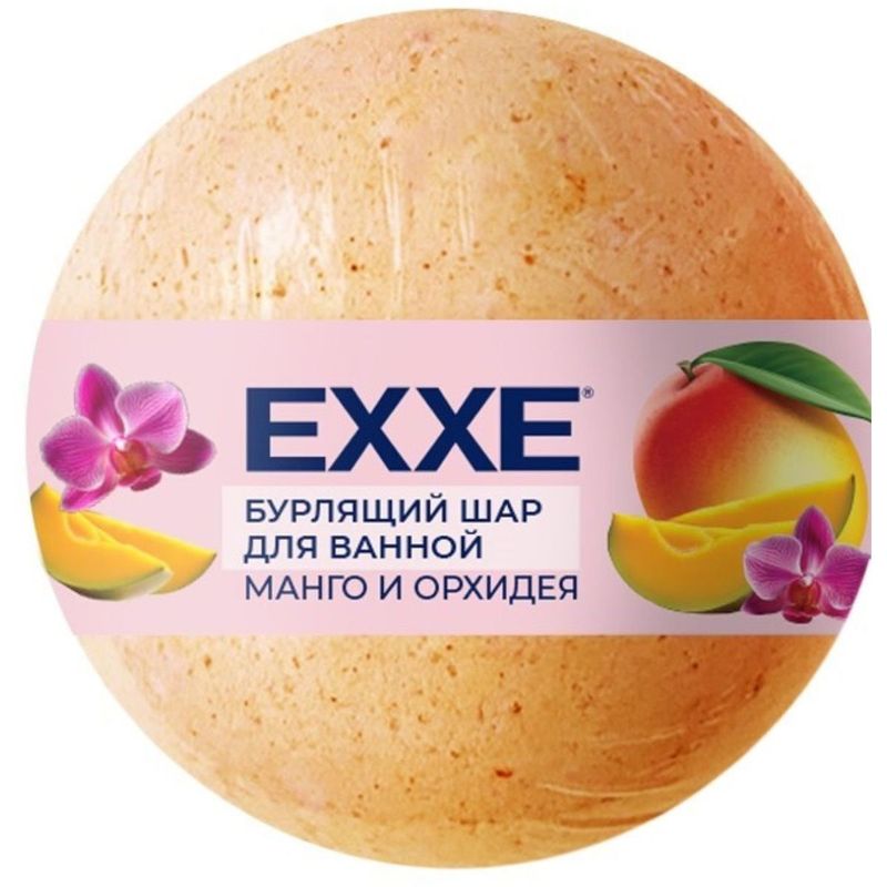 

Бурлящий шар для ванной Exxe манго и орхидея 120 г