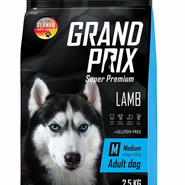 Корм для собак средних пород Grand Prix Adult Medium с ягнёнком и рисом