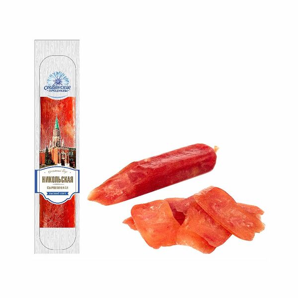 Изд колб с/в салями из мяса ц/б Колбаса Никольская в/с охл вак 200г