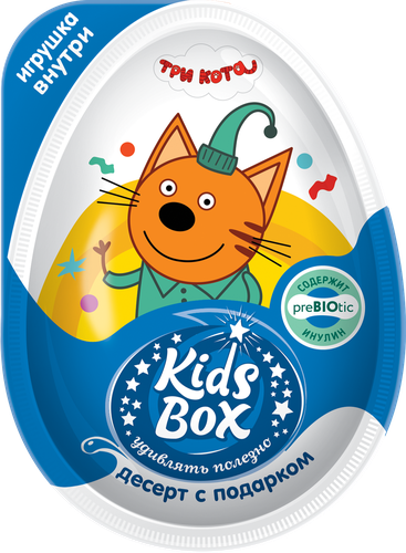 

Яйцо-десерт Kids Box Три кота сахаристый с подарком 20 г в ассортименте