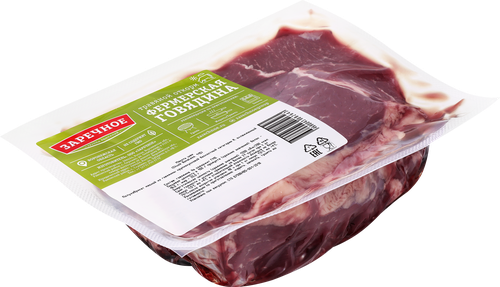 

Мякоть шеи говяжья Заречное категории А 700 г