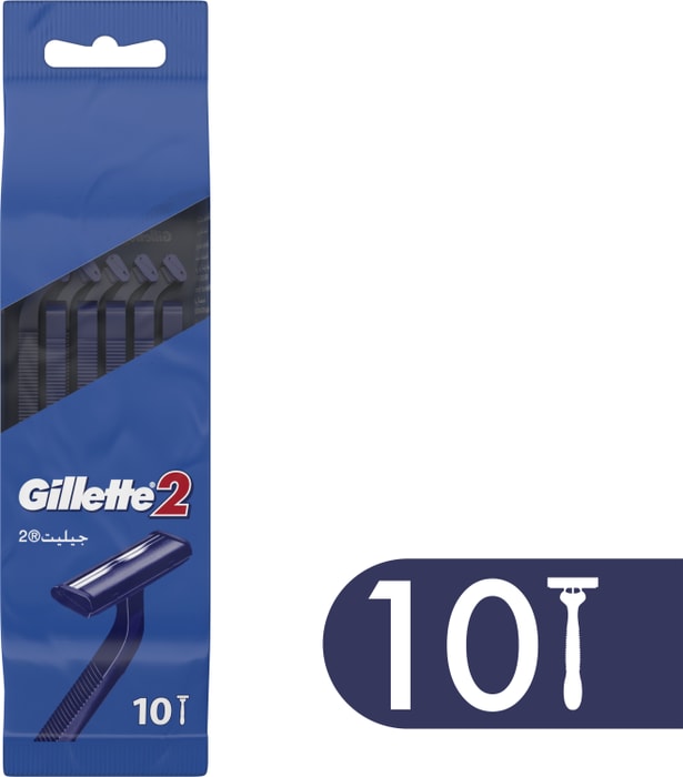 

Бритвенный станок Gillette 2 одноразовый 10 шт.