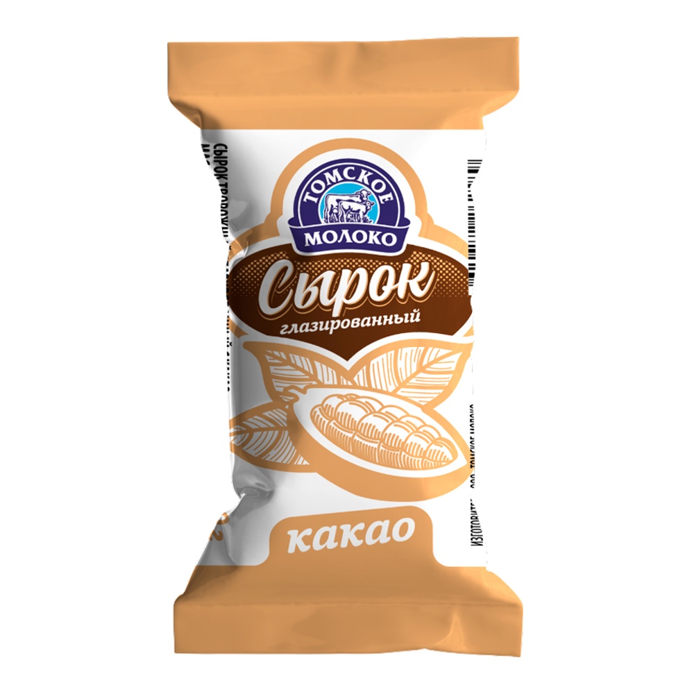 

Сырок глазированный Томское молоко какао 23% 40 г