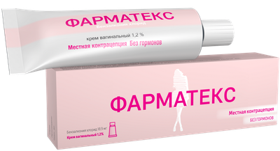 Фарматекс крем вагинальный 1.2% 72 г