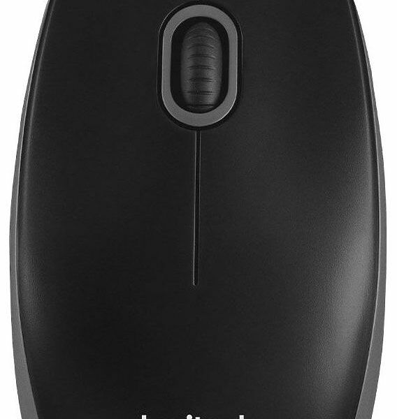 Мышь Logitech B100 Optical Mouse Black 100 г