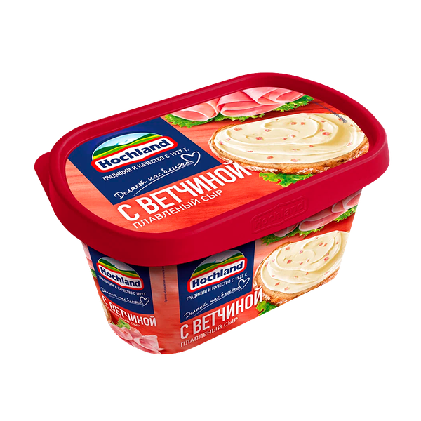 Сыр Hochland плавленый с ветчиной 400 г