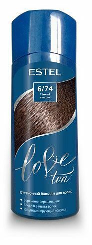 Бальзам оттеночный для волос Estel Love ton оттенок 6/74 Темный каштан